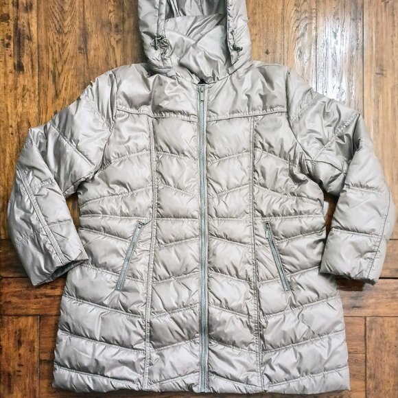 BIGCHILL Freestyle Women's Puffer Coat. Plus Size 2X - Picture 3 of 13
